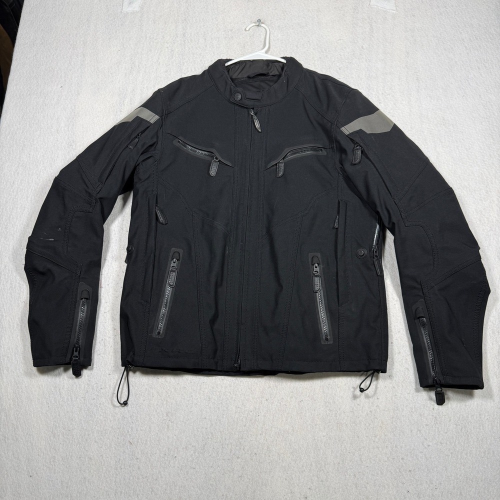 Harley-Davidson FXRG Mens Riding Jacket Black Faraday Protection 98261-19VM/VT